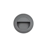 kelvo® STEPART KLV-101-0075 Μοντέρνο Χωνευτό Φωτιστικό Σκαλοπατιού - Διαδρόμου LED 3W 375lm 45° AC 220-240V Αδιάβροχο IP65 Θερμό Λευκό 2700K - Lumileds SMD Chip & TÜV SÜD Driver - Γκρι Ανθρακί Ματ - Μ8.3 x Π4.5 x Υ8.3cm  / Q6.55 x 6.55cm - 5 Χρόνια Εγγύησ