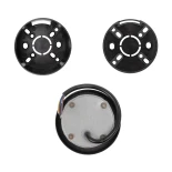 kelvo® STEPART KLV-101-0074 Μοντέρνο Χωνευτό Φωτιστικό Σκαλοπατιού - Διαδρόμου LED 3W 375lm 45° AC 220-240V Αδιάβροχο IP65 Θερμό Λευκό 2700K - Lumileds SMD Chip & TÜV SÜD Driver - Μαύρο Ματ - Μ8.3 x Π4.5 x Υ8.3cm  / Q6.55 x 6.55cm - 5 Χρόνια Εγγύηση