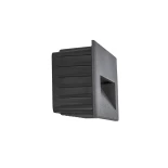 kelvo® STEPART KLV-101-0084 Μοντέρνο Χωνευτό Φωτιστικό Σκαλοπατιού - Διαδρόμου LED 6W 750lm 45° AC 220-240V Αδιάβροχο IP65 Θερμό Λευκό 2700K - Lumileds SMD Chip & TÜV SÜD Driver - Γκρι Ανθρακί Ματ - Μ11.5 x Π5.3 x Υ8.3cm / Q10.63 x 7.61cm - 5 Χρόνια Εγγύη