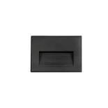kelvo® STEPART KLV-101-0083 Μοντέρνο Χωνευτό Φωτιστικό Σκαλοπατιού - Διαδρόμου LED 6W 750lm 45° AC 220-240V Αδιάβροχο IP65 Θερμό Λευκό 2700K - Lumileds SMD Chip & TÜV SÜD Driver - Μαύρο Ματ - Μ11.5 x Π5.3 x Υ8.3cm / Q10.63 x 7.61cm - 5 Χρόνια Εγγύηση