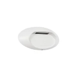 kelvo® STEPART KLV-101-0100 Μοντέρνο Φωτιστικό Σκαλοπατιού - Διαδρόμου LED 3W 375lm 45° AC 220-240V Αδιάβροχο IP65 Θερμό Λευκό 2700K - Lumileds SMD Chip & TÜV SÜD Driver - Λευκό Ματ - Μ26 x Π5.5 x Υ13cm - 5 Χρόνια Εγγύηση
