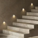 kelvo® STEPART KLV-101-0102 Μοντέρνο Φωτιστικό Σκαλοπατιού - Διαδρόμου LED 3W 375lm 45° AC 220-240V Αδιάβροχο IP65 Θερμό Λευκό 2700K - Lumileds SMD Chip & TÜV SÜD Driver - Γκρι Ανθρακί Ματ - Μ13 x Π5.5 x Υ26cm - 5 Χρόνια Εγγύηση