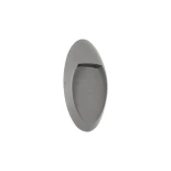 kelvo® STEPART KLV-101-0102 Μοντέρνο Φωτιστικό Σκαλοπατιού - Διαδρόμου LED 3W 375lm 45° AC 220-240V Αδιάβροχο IP65 Θερμό Λευκό 2700K - Lumileds SMD Chip & TÜV SÜD Driver - Γκρι Ανθρακί Ματ - Μ13 x Π5.5 x Υ26cm - 5 Χρόνια Εγγύηση