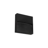 kelvo® STEPART KLV-101-0104 Μοντέρνο Φωτιστικό Σκαλοπατιού - Διαδρόμου LED 4W 500lm 45° AC 220-240V Αδιάβροχο IP65 Θερμό Λευκό 2700K - Lumileds SMD Chip & TÜV SÜD Driver - Μαύρο Ματ - Μ15 x Π3.5 x Υ15cm - 5 Χρόνια Εγγύηση