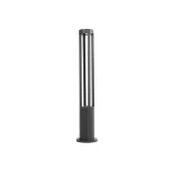 kelvo® GREMO KLV-101-0123 Μοντέρνο Φωτιστικό Κολωνάκι Κήπου LED 7W 735lm 45° AC 220-240V Αδιάβροχο IP65 Θερμό Λευκό 2700K - Lumileds SMD Chip & TÜV SÜD Driver - Γκρι Ανθρακί Ματ - Μ15.5 x Π15.5 x Υ80cm - 5 Χρόνια Εγγύηση