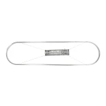 GLOBOSTAR® BOLIVAR 61273 Μοντέρνο Κρεμαστό Φωτιστικό Οροφής LED 54W 5400lm 360° AC 220-240V IP20 Ρυθμιζόμενο Λευκό CCT με Χειριστήριο από 2700K έως 6000K Dimmable - Lumileds SMD Chip - Νίκελ Βούρτσας - Μ120 x Π30 x Υ2cm - 3 Χρόνια Εγγύηση
