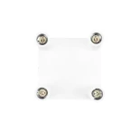 kelvo® SPOTA KLV-101-0147 Μοντέρνο Κινούμενο Φωτιστικό Σποτ Οροφής με Ντουί 4 x GU10 90° AC 220-240V IP20 - Λευκό Ματ - Μ26 x Π26 x Υ14cm