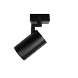 kelvo® SPOTA KLV-101-0134 Μοντέρνο Κινούμενο Φωτιστικό Σποτ Οροφής με Ντουί 1 x GU10 90° AC 220-240V IP20 - Μαύρο Ματ - Μ7 x Π6 x Υ14cm
