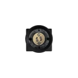 kelvo® SPOTA KLV-101-0134 Μοντέρνο Κινούμενο Φωτιστικό Σποτ Οροφής με Ντουί 1 x GU10 90° AC 220-240V IP20 - Μαύρο Ματ - Μ7 x Π6 x Υ14cm