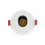 kelvo® ASYMMETRICAL KLV-101-0133 Χωνευτό Downlight Σποτ LED 7W 875lm 15°x30° AC 220-240V IP20 Φυσικό Λευκό 4500K - Bridgelux COB Chip & TÜV SÜD Driver - Λευκό Ματ - Μ8.3 x Π8.3 x Υ8.2cm / Q7.3cm - 5 Χρόνια Εγγύηση