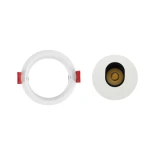 kelvo® ASYMMETRICAL KLV-101-0133 Χωνευτό Downlight Σποτ LED 7W 875lm 15°x30° AC 220-240V IP20 Φυσικό Λευκό 4500K - Bridgelux COB Chip & TÜV SÜD Driver - Λευκό Ματ - Μ8.3 x Π8.3 x Υ8.2cm / Q7.3cm - 5 Χρόνια Εγγύηση