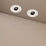 kelvo® ASYMMETRICAL KLV-101-0131 Χωνευτό Downlight Σποτ LED 7W 840lm 15°x30° AC 220-240V IP20 Θερμό Λευκό 2700K - Bridgelux COB Chip & TÜV SÜD Driver - Λευκό Ματ - Μ8.3 x Π8.3 x Υ8.2cm / Q7.3cm - 5 Χρόνια Εγγύηση