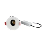 kelvo® ASYMMETRICAL KLV-101-0131 Χωνευτό Downlight Σποτ LED 7W 840lm 15°x30° AC 220-240V IP20 Θερμό Λευκό 2700K - Bridgelux COB Chip & TÜV SÜD Driver - Λευκό Ματ - Μ8.3 x Π8.3 x Υ8.2cm / Q7.3cm - 5 Χρόνια Εγγύηση