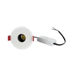 kelvo® PINADO KLV-101-0129 Χωνευτό Downlight Σποτ LED 7W 875lm 15° AC 220-240V IP20 Φυσικό Λευκό 4500K - Bridgelux COB Chip & TÜV SÜD Driver - Λευκό Ματ - Μ8.3 x Π8.3 x Υ8.2cm / Q7.3cm - 5 Χρόνια Εγγύηση