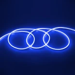 GLOBOSTAR® NEOVALE 70565 Ταινία Neon Flex LED 12W/m 600lm/m 120° DC 220-240V Αδιάβροχο IP65 120 x SMD2835 Chip/m Μπλε Dimmable - Μ100 x Π0.8 x Υ1.6cm - 3 Χρόνια Εγγύηση