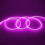 GLOBOSTAR® NEOVALE 70577 Ταινία Neon Flex LED 12W/m 600lm/m 120° DC 220-240V Αδιάβροχο IP65 120 x SMD2835 Chip/m Ροζ Dimmable - Μ100 x Π0.8 x Υ1.6cm - 3 Χρόνια Εγγύηση