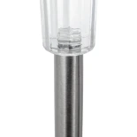 GLOBOSTAR® SOLARDECOR 71520 Διακοσμητικό Φωτιστικό με Βάση Κήπου / Καρφωτό LED 1W 50lm 180° DC 5V με Φωτοβολταϊκό Panel 5V 0.1W & Επαναφορτιζόμενη Μπαταρία Li-ion 3.2V 600mAh Αδιάβροχο IP65 Ψυχρό Λευκό 6000K - Μ4.7 x Π4.7 x Υ19.5cm - 2 Χρόνια Εγγύηση