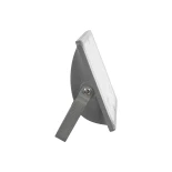 GLOBOSTAR® LUMOVOX 73067 Προβολέας LED 100W 5000lm 120° DC 5V με Φωτοβολταϊκό Panel 5V 8W & Επαναφορτιζόμενη Μπαταρία Li-ion 3.2V 5000mAh Αδιάβροχο IP65 Ψυχρό Λευκό 6000K - 120 x SMD2835 Sanan Chip - Γκρι Ανθρακί - Μ24.5 x Π0 x Υ15.8cm - 2 Χρόνια Εγγύηση