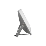 GLOBOSTAR® LUMOVOX 73070 Προβολέας LED 400W 20000lm 120° DC 5V με Φωτοβολταϊκό Panel 5V 25W & Επαναφορτιζόμενη Μπαταρία Li-ion 3.2V 20000mAh Αδιάβροχο IP65 Ψυχρό Λευκό 6000K - 400 x SMD2835 Sanan Chip - Γκρι Ανθρακί - Μ44.5 x Π0 x Υ31.2cm - 2 Χρόνια Εγγύη