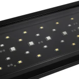 GLOBOSTAR® AQUARIUS 79678 Φωτιστικό Ενυδρείου με Ενσωματωμένο Χειριστήριο LED 12W 600lm 120° AC 220-240V Αδιάβροχο IP44 Πολύχρωμο RGBW Dimmable - Sanan SMD Chip - Μαύρο - Μ30 x Π11 x Υ3cm - 2 Χρόνια Εγγύηση