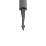 GLOBOSTAR® WHISPER 90548 Φωτιστικό Κολωνάκι Κήπου με Ντουί 1 x E27 AC 220-240V Αδιάβροχο IP65 - Γκρι Ανθρακί - Μ27 x Π27 x Υ79cm