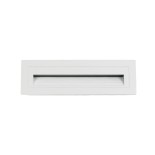 kelvo® STEPART KLV-101-0088 Μοντέρνο Χωνευτό Φωτιστικό Σκαλοπατιού - Διαδρόμου LED 6W 750lm 45° AC 220-240V Αδιάβροχο IP65 Θερμό Λευκό 2700K - Lumileds SMD Chip & TÜV SÜD Driver - Λευκό Ματ - Μ21 x Π5.5 x Υ6.5cm / Q20.3 x 5.6cm - 5 Χρόνια Εγγύηση