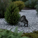 kelvo® GARDELINI KLV-101-0001 Φωτιστικό Σποτ Κήπου για Φυτά & Δέντρα με Καρφωτή Βάση για Λάμπα MR16 με Ντουί GU10 AC 220-240V Αδιάβροχο IP65 - Μαύρο Ματ - Μ10 x Π10 x Υ30cm