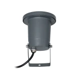 kelvo® GARDELINI KLV-101-0002 Φωτιστικό Σποτ Κήπου για Φυτά & Δέντρα με Καρφωτή Βάση για Λάμπα MR16 με Ντουί GU10 AC 220-240V Αδιάβροχο IP65 - Γκρι Ανθρακί Ματ - Μ10 x Π10 x Υ30cm