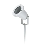 kelvo® GARDELINI KLV-101-0003 Φωτιστικό Σποτ Κήπου για Φυτά & Δέντρα με Καρφωτή Βάση για Λάμπα MR16 με Ντουί GU10 AC 220-240V Αδιάβροχο IP65 - Λευκό Ματ - Μ10 x Π10 x Υ30cm