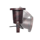 kelvo® GARDELINI KLV-101-0004 Φωτιστικό Σποτ Κήπου για Φυτά & Δέντρα με Καρφωτή Βάση για Λάμπα MR16 με Ντουί GU10 AC 220-240V Αδιάβροχο IP65 - Μπρονζέ Εφέ Σκουριάς Ματ - Μ10 x Π10 x Υ30cm