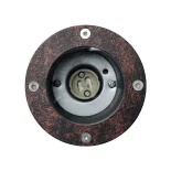 kelvo® GARDELINI KLV-101-0004 Φωτιστικό Σποτ Κήπου για Φυτά & Δέντρα με Καρφωτή Βάση για Λάμπα MR16 με Ντουί GU10 AC 220-240V Αδιάβροχο IP65 - Μπρονζέ Εφέ Σκουριάς Ματ - Μ10 x Π10 x Υ30cm