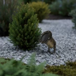 kelvo® GARDELINI KLV-101-0005 Φωτιστικό Σποτ Κήπου για Φυτά & Δέντρα με Καρφωτή Βάση για Λάμπα MR16 με Ντουί GU10 AC 220-240V Αδιάβροχο IP65 - Χρυσό Εφέ Σκουριάς Ματ - Μ10 x Π10 x Υ30cm