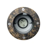 kelvo® GARDELINI KLV-101-0005 Φωτιστικό Σποτ Κήπου για Φυτά & Δέντρα με Καρφωτή Βάση για Λάμπα MR16 με Ντουί GU10 AC 220-240V Αδιάβροχο IP65 - Χρυσό Εφέ Σκουριάς Ματ - Μ10 x Π10 x Υ30cm