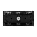 kelvo® SIXOAD KLV-101-0006 Φωτιστικό Τοίχου / Απλίκα LED 18W 1800lm 30° AC 220-240V Αδιάβροχο IP65 Θερμό Λευκό 2700K - CREE XPE Chip & TÜV SÜD Driver - Μαύρο Ματ - Μ17 x Π4 x Υ8cm - 5 Χρόνια Εγγύηση