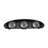 kelvo® SIXOAD KLV-101-0007 Φωτιστικό Τοίχου / Απλίκα LED 18W 1800lm 30° AC 220-240V Αδιάβροχο IP65 Θερμό Λευκό 2700K - CREE XPE Chip & TÜV SÜD Driver - Γκρι Ανθρακί Ματ - Μ17 x Π4 x Υ8cm - 5 Χρόνια Εγγύηση