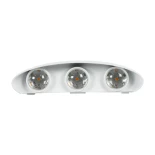 kelvo® SIXOAD KLV-101-0008 Φωτιστικό Τοίχου / Απλίκα LED 18W 1800lm 30° AC 220-240V Αδιάβροχο IP65 Θερμό Λευκό 2700K - CREE XPE Chip & TÜV SÜD Driver - Λευκό Ματ - Μ17 x Π4 x Υ8cm - 5 Χρόνια Εγγύηση