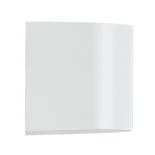 kelvo® MURANO KLV-101-0014 Φωτιστικό Τοίχου / Απλίκα για Λάμπα MR16 με Ντουί GU10 AC 220-240V Αδιάβροχο IP65 - Λευκό Ματ - Μ8 x Π8 x Υ7cm