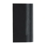 kelvo® MURANO KLV-101-0015 Φωτιστικό Τοίχου / Απλίκα για 2 Λάμπες MR16 με Ντουί GU10 AC 220-240V Αδιάβροχο IP65 - Μαύρο Ματ - Μ8 x Π8 x Υ15cm