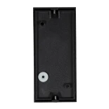 kelvo® MURANO KLV-101-0015 Φωτιστικό Τοίχου / Απλίκα για 2 Λάμπες MR16 με Ντουί GU10 AC 220-240V Αδιάβροχο IP65 - Μαύρο Ματ - Μ8 x Π8 x Υ15cm