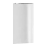 kelvo® MURANO KLV-101-0017 Φωτιστικό Τοίχου / Απλίκα για 2 Λάμπες MR16 με Ντουί GU10 AC 220-240V Αδιάβροχο IP65 - Λευκό Ματ - Μ8 x Π8 x Υ15cm