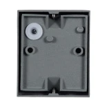 kelvo® BURANO KLV-101-0019 Φωτιστικό Τοίχου / Απλίκα για Λάμπα MR16 με Ντουί GU10 AC 220-240V Αδιάβροχο IP65 - Γκρι Ανθρακί Ματ - Μ8 x Π8 x Υ7cm