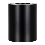 kelvo® AKIRA KLV-101-0024 Κινούμενο Φωτιστικό Downlight Σποτ για Λάμπα MR16 με Ντουί GU10 AC 220-240V IP20 - Μαύρο Ματ - Μ8 x Π8 x Υ10cm