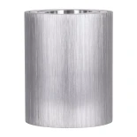 kelvo® AKIRA KLV-101-0026 Κινούμενο Φωτιστικό Downlight Σποτ για Λάμπα MR16 με Ντουί GU10 AC 220-240V IP20 - Νίκελ Βούρτσας - Μ8 x Π8 x Υ10cm