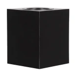 kelvo® AKIRA KLV-101-0028 Κινούμενο Φωτιστικό Downlight Σποτ για Λάμπα MR16 με Ντουί GU10 AC 220-240V IP20 - Μαύρο Ματ - Μ8 x Π8 x Υ10cm