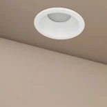 kelvo® SIGMA KLV-101-0042 Χωνευτό Φωτιστικό Downlight Σποτ Μπάνιου για Λάμπα MR16 με Ντουί GU10 AC 220-240V Αδιάβροχο IP65 - Λευκό Ματ - Μ8.5 x Π8.5 x Υ4.4cm / Q7.5cm