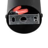 kelvo® DUCT KLV-101-0050 Φωτιστικό Downlight Σποτ για Λάμπα MR16 με Ντουί GU10 AC 220-240V IP20 - Μαύρο Ματ - Μ6 x Π6 x Υ15cm