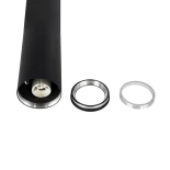 kelvo® DUCT KLV-101-0051 Φωτιστικό Downlight Σποτ για Λάμπα MR16 με Ντουί GU10 AC 220-240V IP20 - Μαύρο Ματ - Μ6 x Π6 x Υ30cm