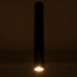 kelvo® DUCT KLV-101-0052 Φωτιστικό Downlight Σποτ για Λάμπα MR16 με Ντουί GU10 AC 220-240V IP20 - Μαύρο Ματ - Μ6 x Π6 x Υ45cm