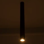 kelvo® DUCT KLV-101-0053 Φωτιστικό Downlight Σποτ για Λάμπα MR16 με Ντουί GU10 AC 220-240V IP20 - Μαύρο Ματ - Μ6 x Π6 x Υ60cm