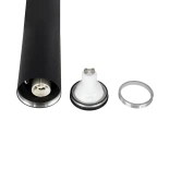 kelvo® DUCT KLV-101-0054 Φωτιστικό Downlight Σποτ για Λάμπα MR16 με Ντουί GU10 AC 220-240V IP20 - Μαύρο Ματ - Μ6 x Π6 x Υ75cm